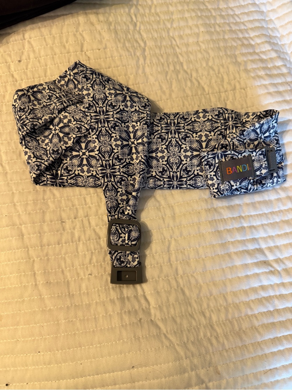 Bandi Running Belt - Navy Pattern